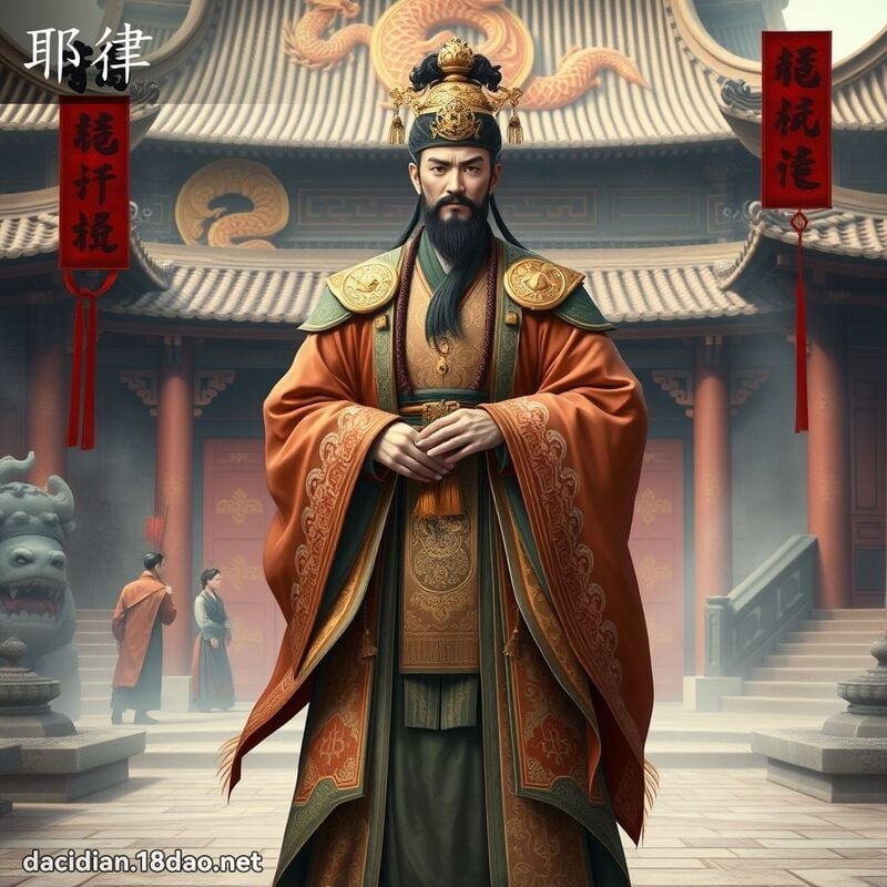 耶律 - 國語大辭典配圖