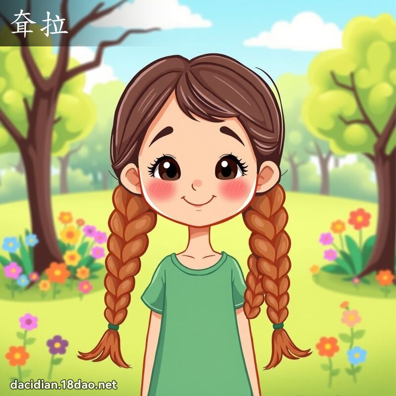 耷拉 - 國語大辭典配圖