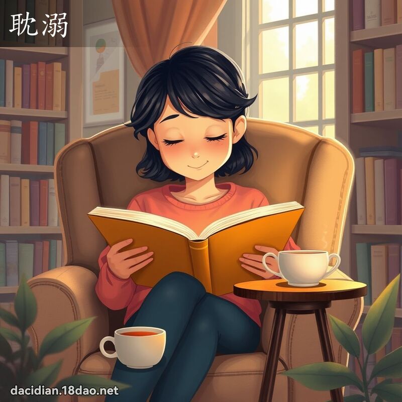 耽溺 - 國語大辭典配圖