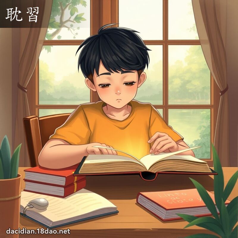 耽習 - 國語大辭典配圖
