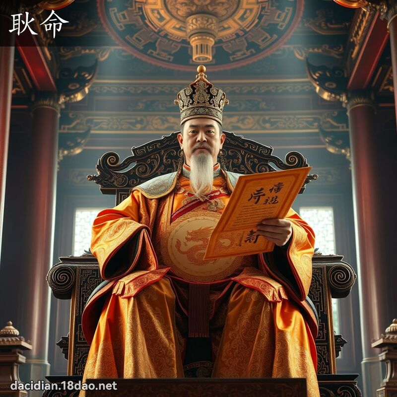 耿命 - 国语大辞典配图