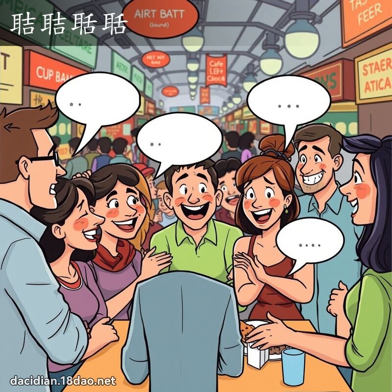 聐聐聒聒 - 國語大辭典配圖