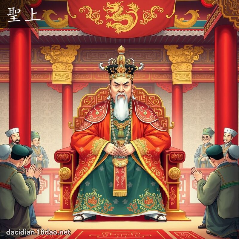 聖上 - 國語大辭典配圖