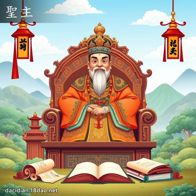 聖主 - 國語大辭典配圖