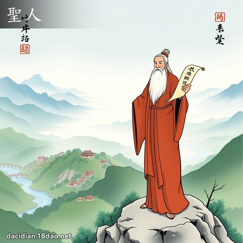 圣人 - 国语大辞典配图
