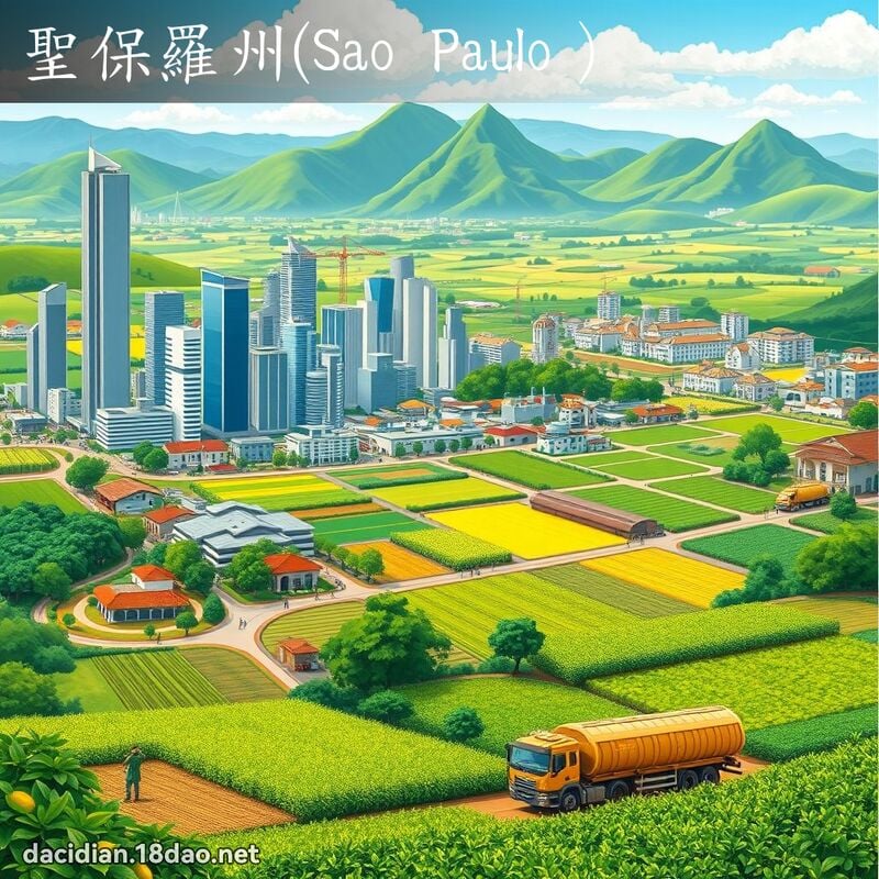 圣保罗州(Sao Paulo） - 国语大辞典配图