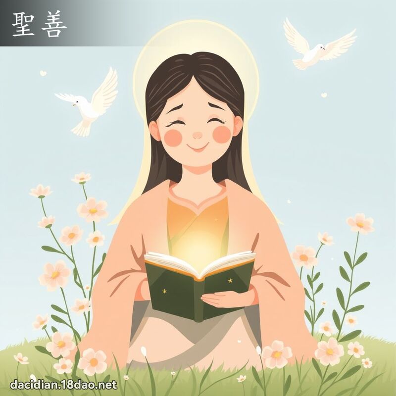圣善 - 国语大辞典配图