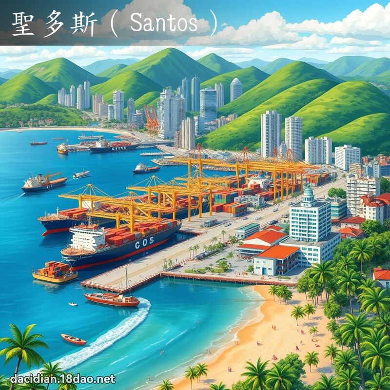 圣多斯（Santos） - 国语大辞典配图