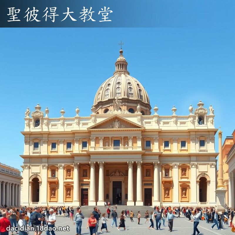 聖彼得大教堂 - 國語大辭典配圖