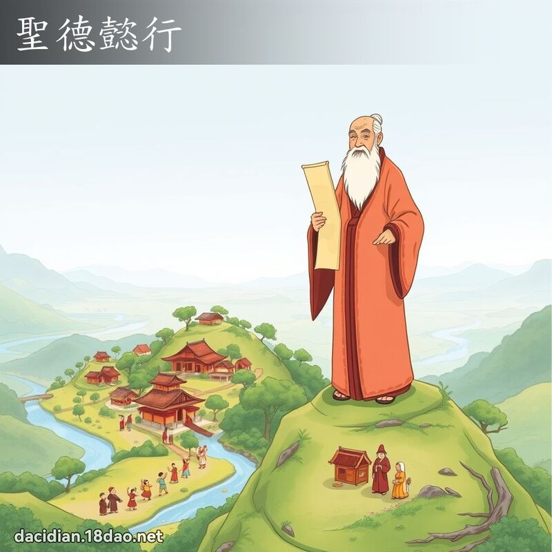 圣德懿行 - 国语大辞典配图