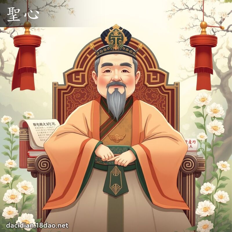圣心 - 国语大辞典配图