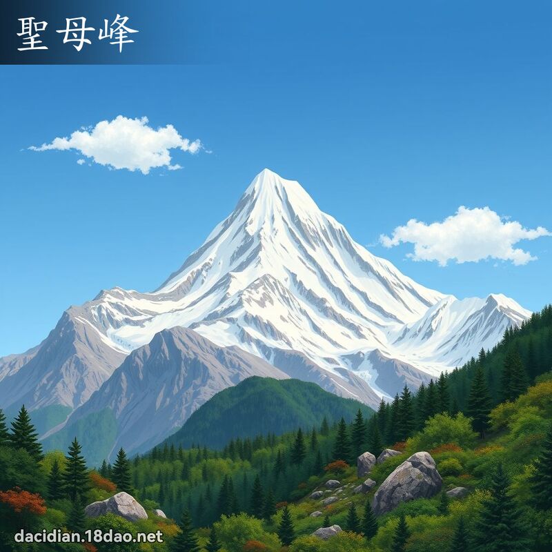 圣母峰 - 国语大辞典配图