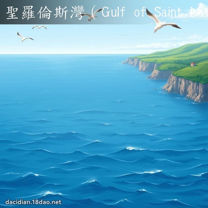 圣罗伦斯湾（Gulf of Saint Lawrence） - 国语大辞典配图