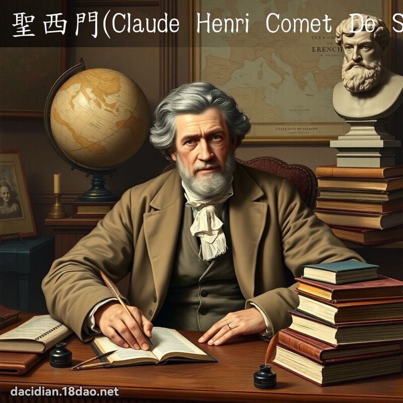 圣西门(Claude Henri Comet De Saint - 国语大辞典配图