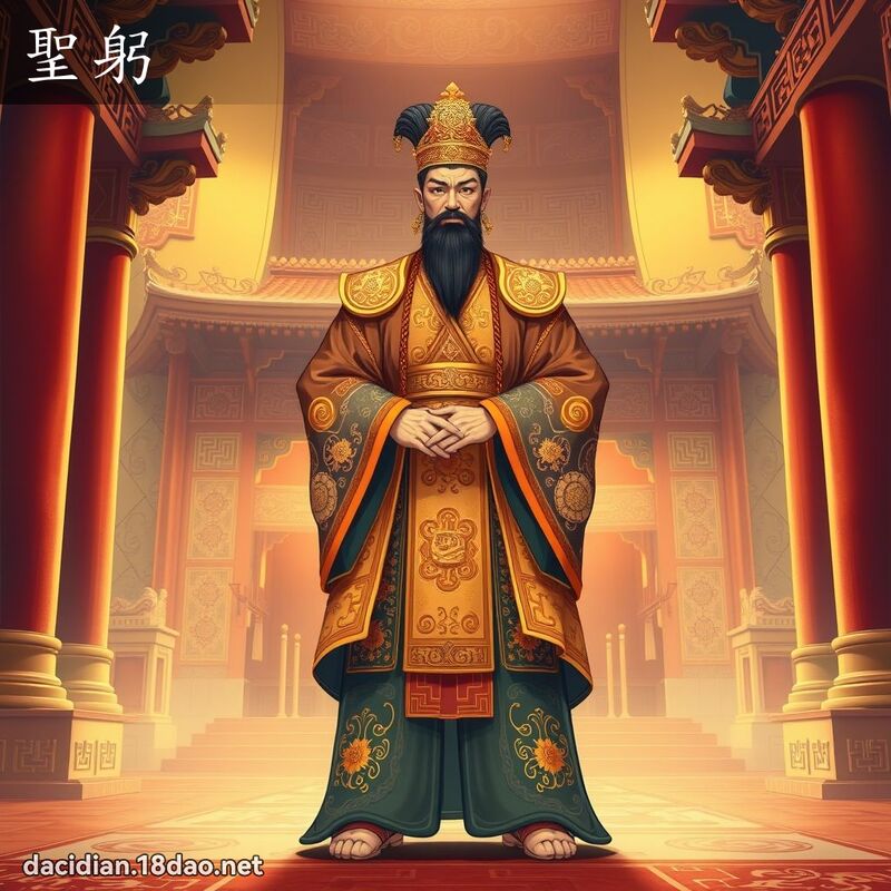 圣躬 - 国语大辞典配图