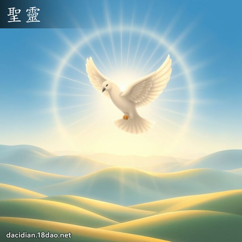 圣灵 - 国语大辞典配图