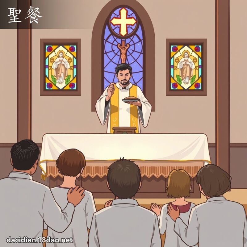 圣餐 - 国语大辞典配图