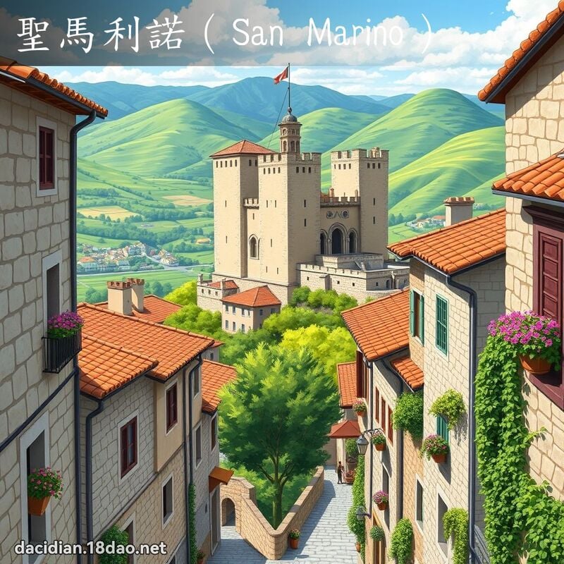 圣马利诺（San Marino） - 国语大辞典配图