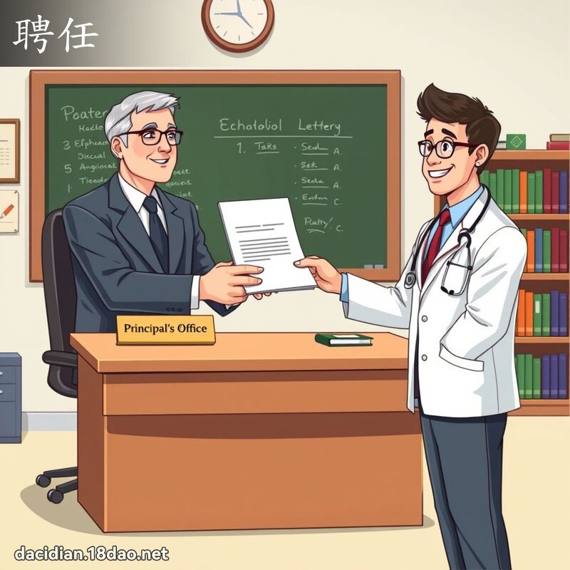 聘任 - 國語大辭典配圖
