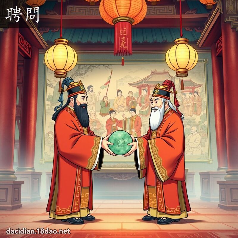 聘問 - 國語大辭典配圖