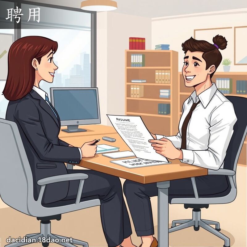 聘用 - 國語大辭典配圖