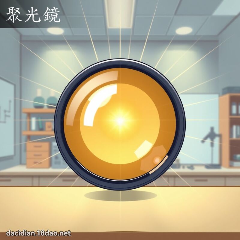 聚光鏡 - 國語大辭典配圖
