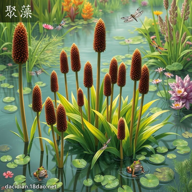 聚藻 - 國語大辭典配圖