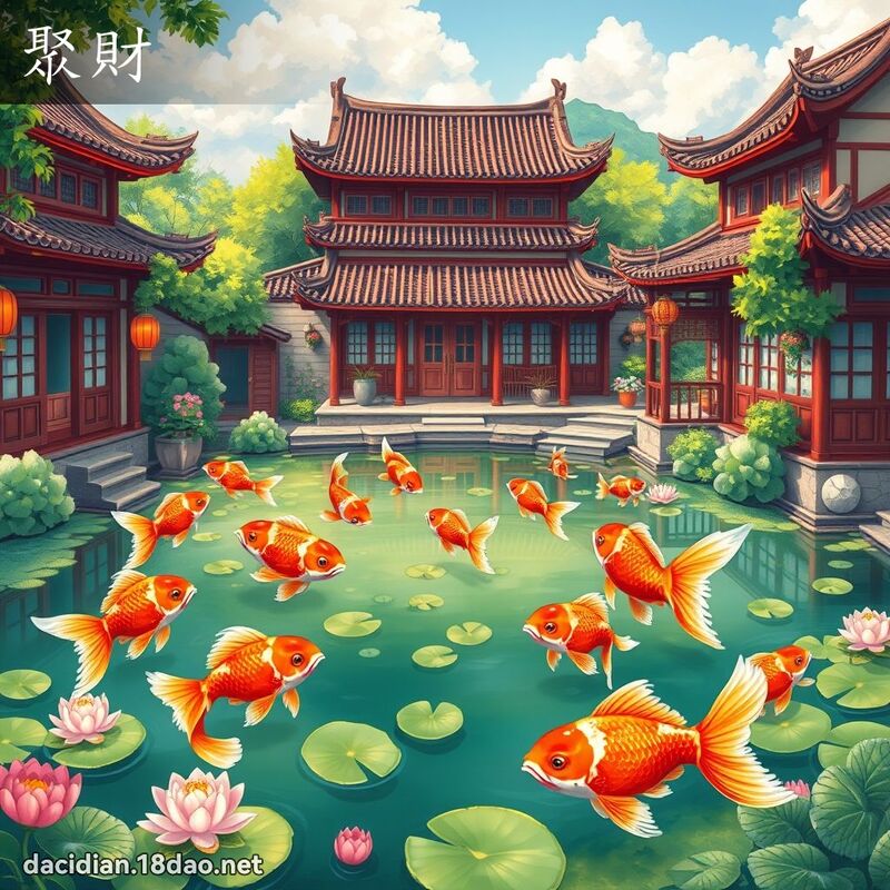 聚財 - 國語大辭典配圖