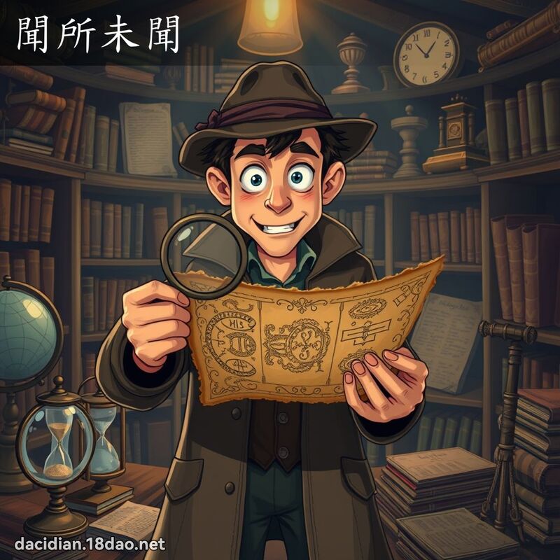 闻所未闻 - 国语大辞典配图