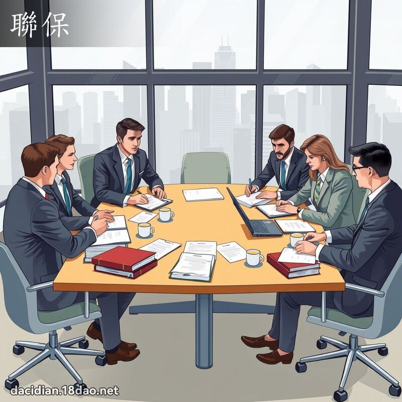 联保 - 国语大辞典配图