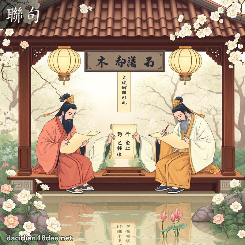 联句 - 国语大辞典配图