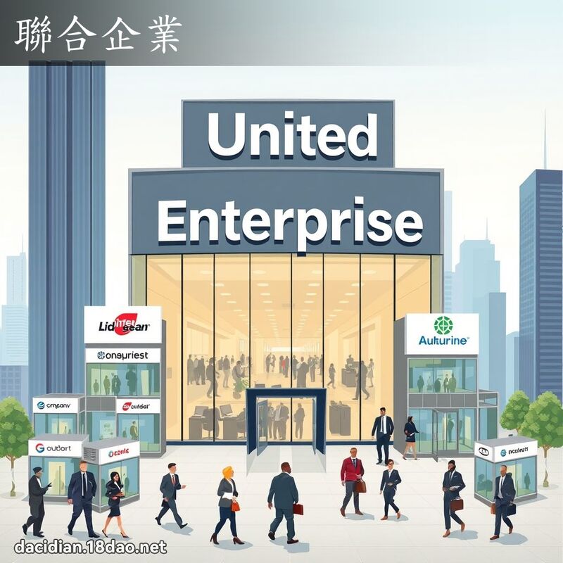 联合企业 - 国语大辞典配图