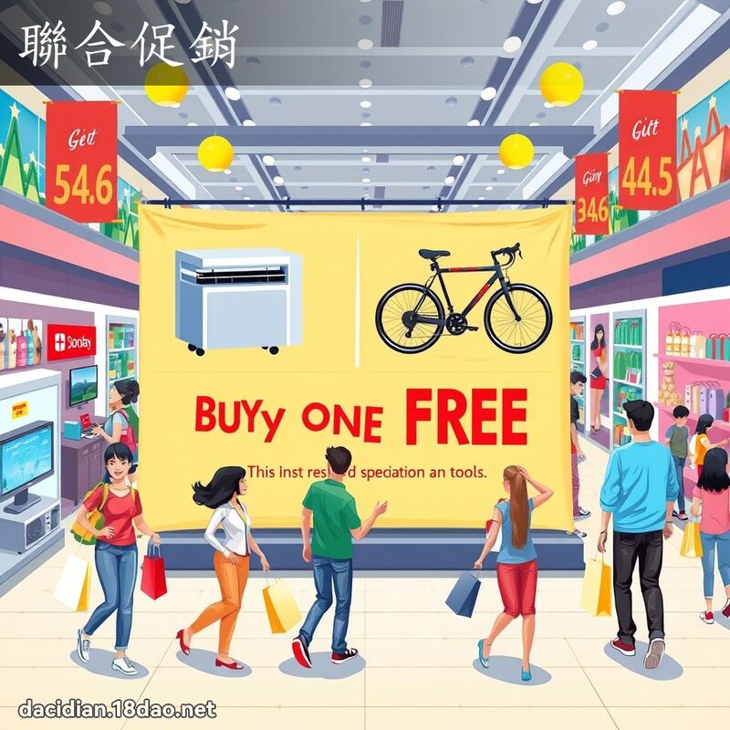 聯合促銷 - 國語大辭典配圖