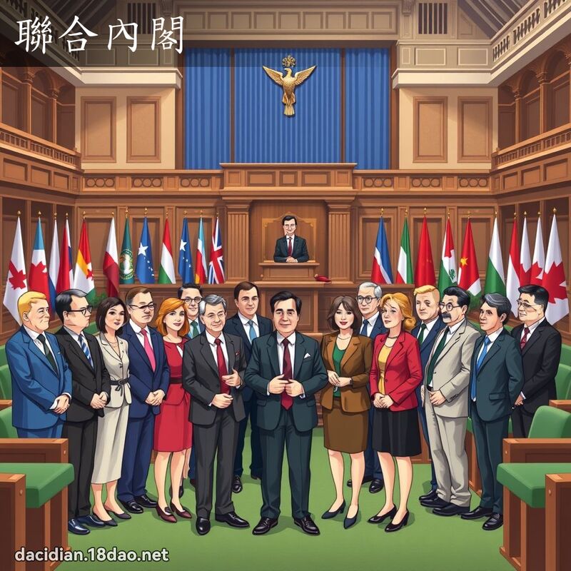 聯合內閣 - 國語大辭典配圖