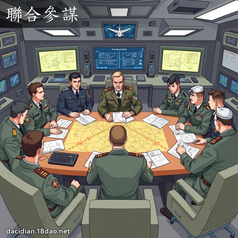 聯合參謀 - 國語大辭典配圖