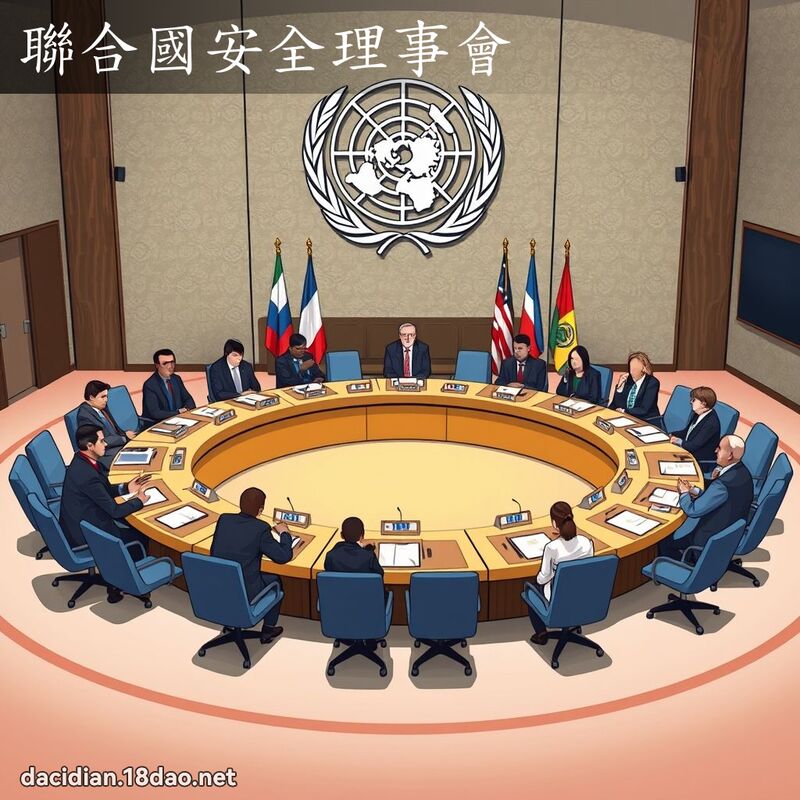 联合国安全理事会 - 国语大辞典配图