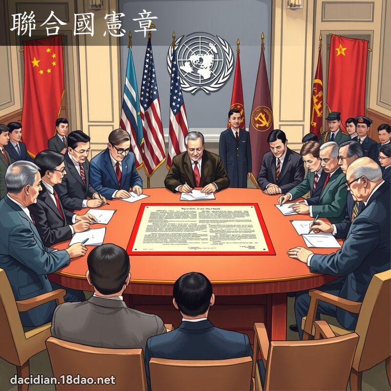 聯合國憲章 - 國語大辭典配圖