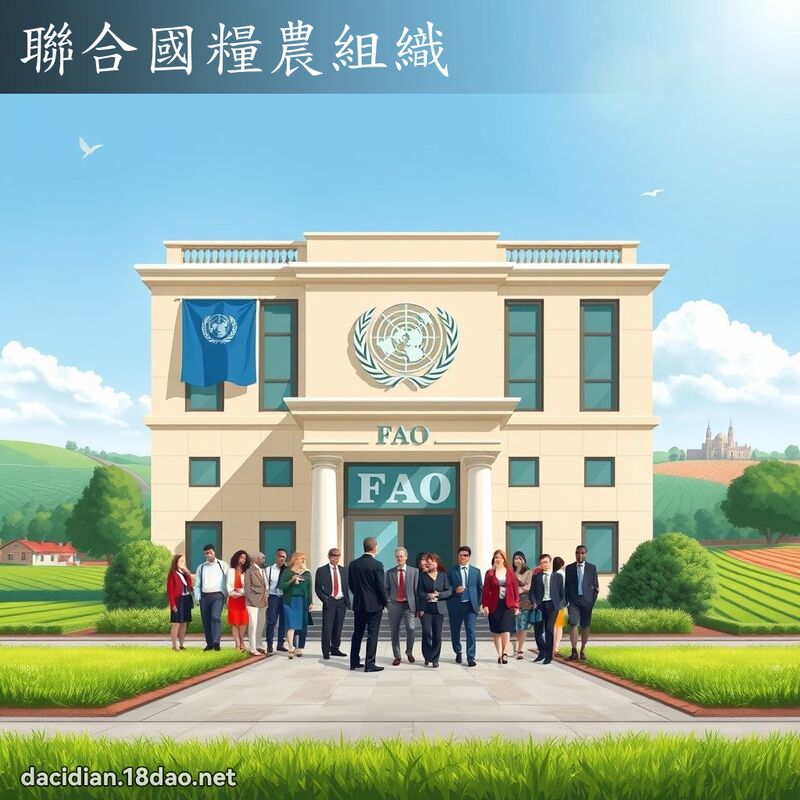 聯合國糧農組織 - 國語大辭典配圖