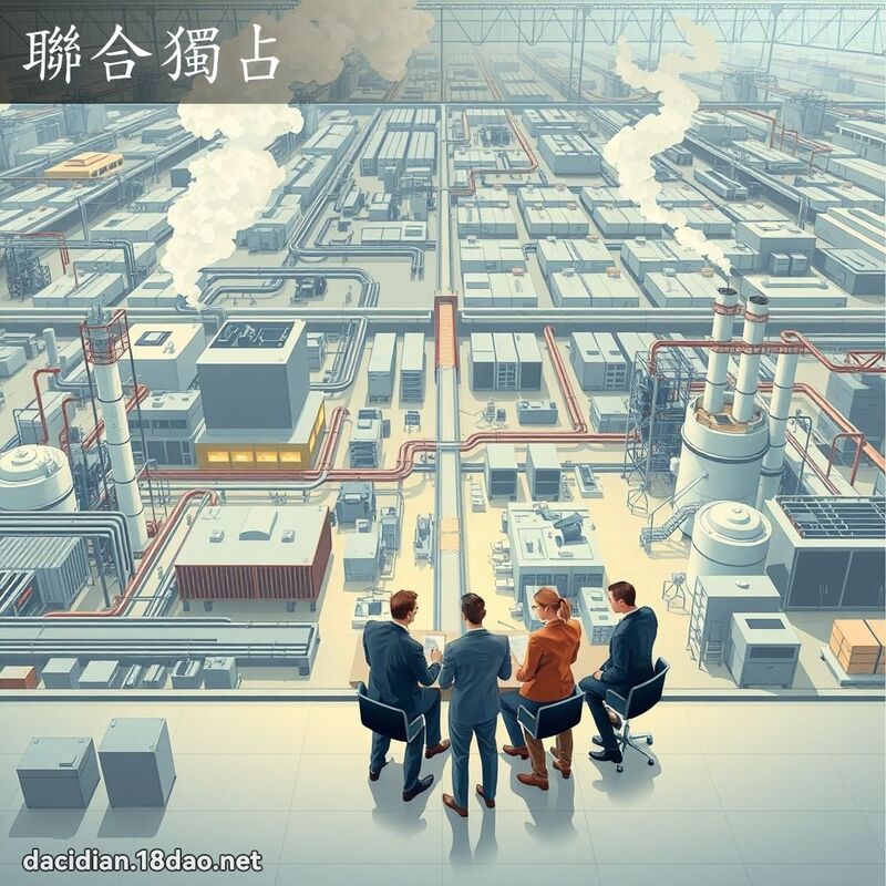 聯合獨占 - 國語大辭典配圖