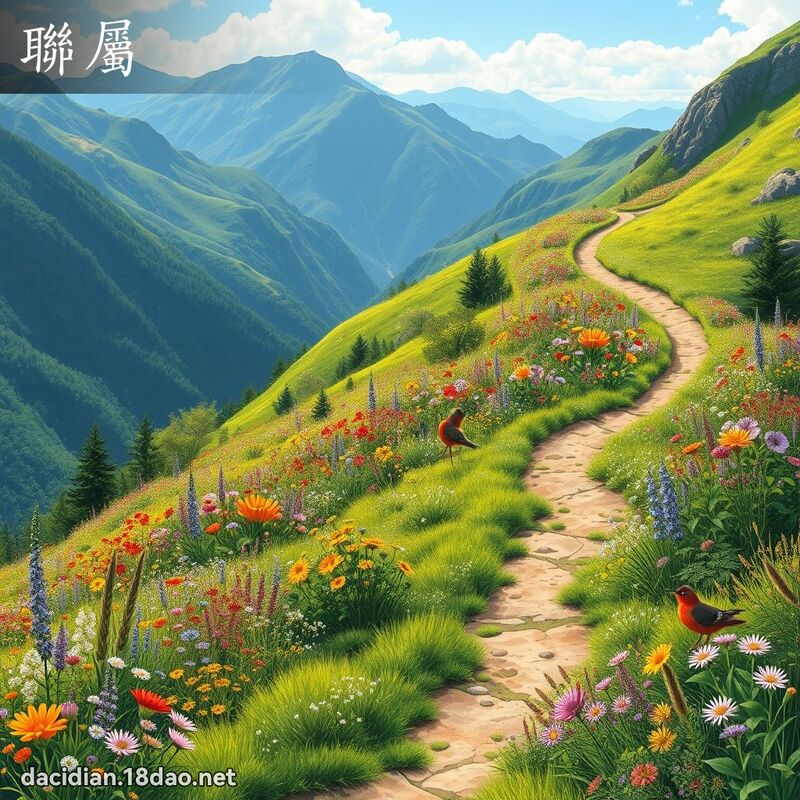 聯屬 - 國語大辭典配圖