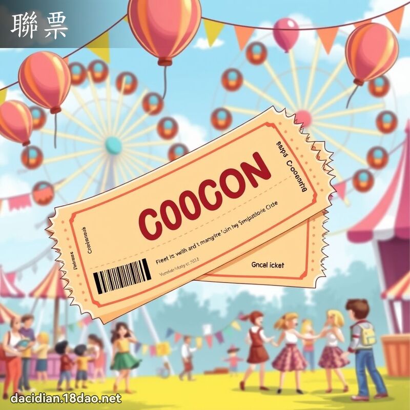 聯票 - 國語大辭典配圖
