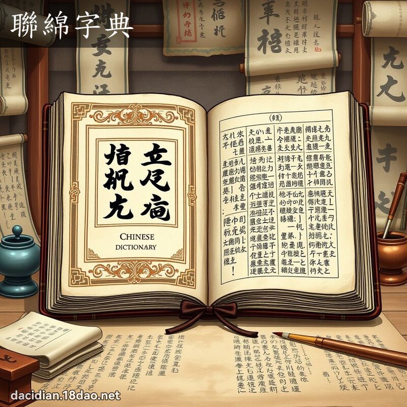 联绵字典 - 国语大辞典配图