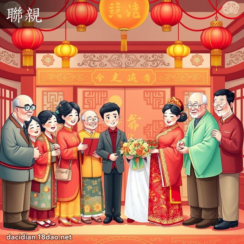 联亲 - 国语大辞典配图