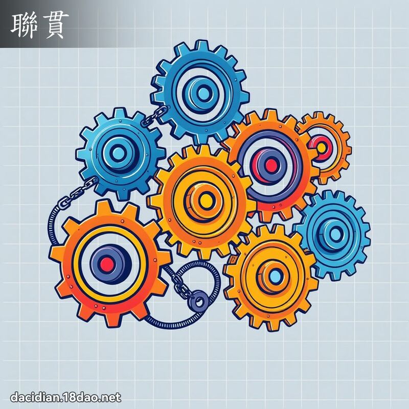 联贯 - 国语大辞典配图