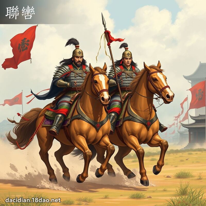 聯轡 - 國語大辭典配圖