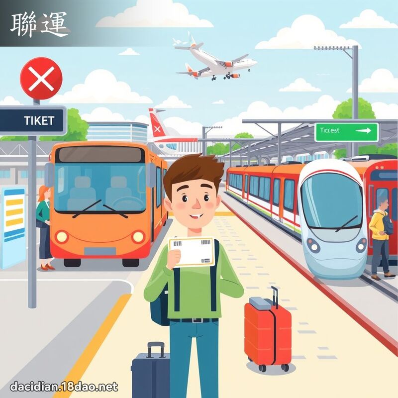聯運 - 國語大辭典配圖