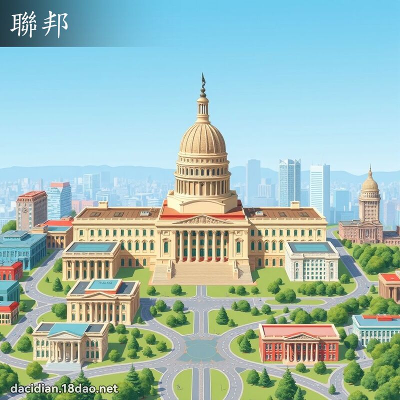 聯邦 - 國語大辭典配圖