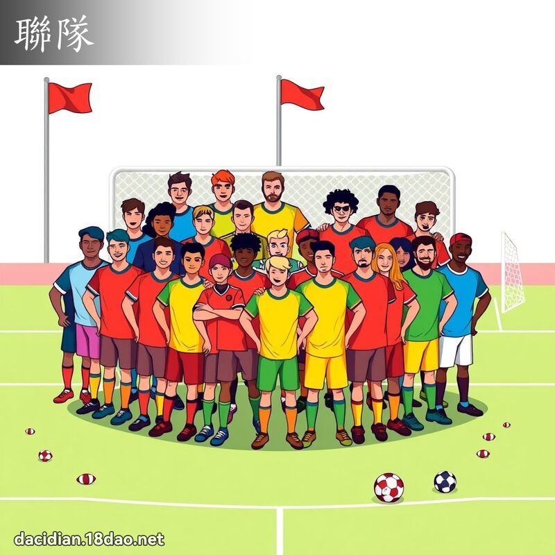 联队 - 国语大辞典配图