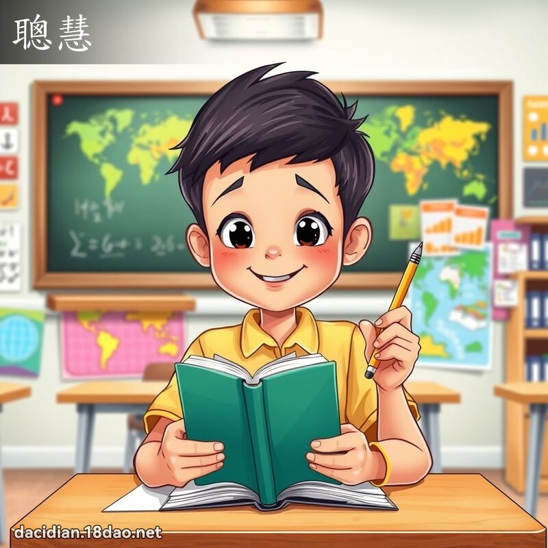 聪慧 - 国语大辞典配图