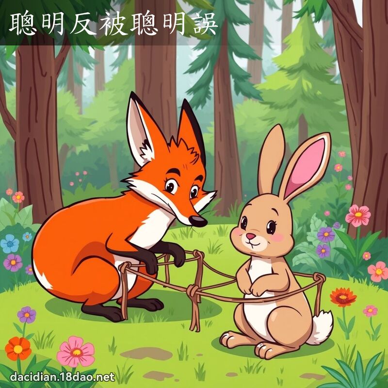聪明反被聪明误 - 国语大辞典配图